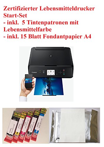 Preisvergleich Produktbild Neu Model Lebensmittel Drucker Startset Tintenstrahldrucker Fotodrucker