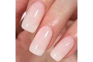 AILLSA Milky White Gel Nail Polish White Nail Polish Gel, White Gel Polish Soak Off UV Nail Lamp Gel Nail Varnish, 1PC Nail Gel Gift for Women, Christmas