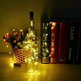 lamparas con botellas de vino tinto Ampliamente Aplicación: Conveniente para el partido, la boda, la barbacoa, el Halloween, la Navidad, la plaza, el jardín, la decoración de interior y al aire libre, etc.It es también un buen regalo para sus niños, amigos y familias