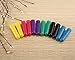 Leegoal(TM) 12 Pack Essential Oil Aromatherapy Blank Refillable Nasal Inhaler Tubes with Wicks,Assorted Colors