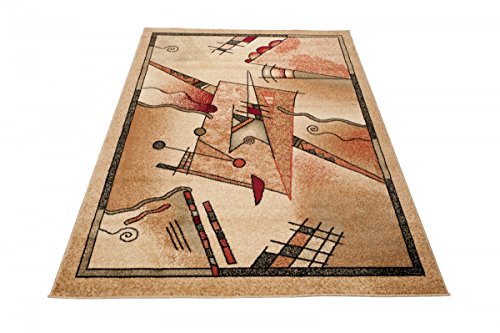 TEPPICH KLASSISCH SEHR BUNT wunderschöne Muster PERFEKT INS WOHNZIMMER in Creme (190 cm x 270 cm) - 5