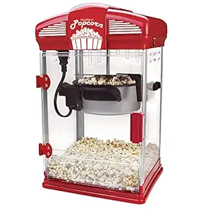 West Bend 82515 Theater Popcorn Machine, Red