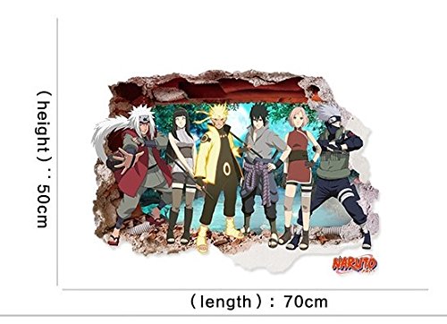 Preisvergleich Produktbild THTB Wandsticker - Naruto (6)