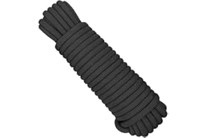 A10 EQUIPMENT Paracorde Longueur 15 m - Ø 9 mm Expédition Noir