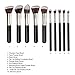 Eleacc 10 Pieces Make up Brushes Set Soft Powder Kabuki Cosmetic Set Kit Eyeshadow Foundation Powder