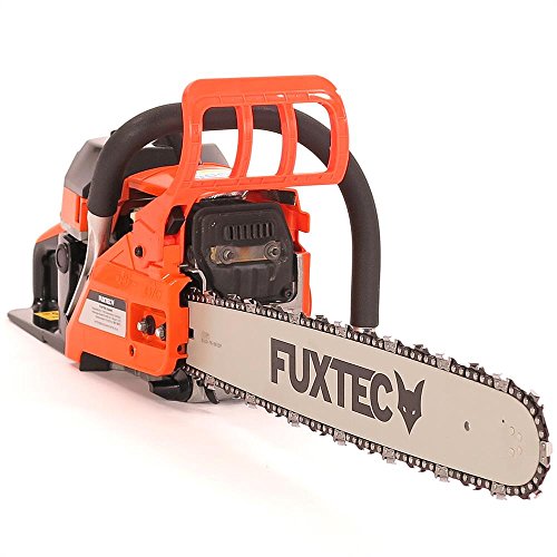 FUXTEC Benzin Kettensäge FX-KSE152 Schwert 50 cm Kette 52 cc Motorsäge MS Motorkettensäge PS Säge - 3