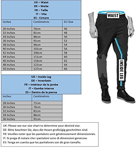 Basics Waterproof and CE Armoured Motorbike Pantalones, Hombre, Negro, Waist 50/Leg 34