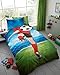 Produktbild STYLELIVING Kinder Jungen Mädchen Kinder PC/Polly, Baumwolle, Poly-Baumwoll-Quilt-Bettbezug, Bettwäsche-Set, 50% Baumwolle, 50% Polyester, fußball, Einzelbett