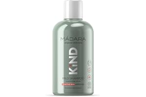 ‎MÁDARA MÁDARA Organic Skincare | KIND Mildes Shampoo, 250 ml – Bio-zertifiziertes Baby Shampoo Für Die Ganze Familie, Reinigt Das Haar Sanft Und Macht Es Weich, Zugelassen Für Empfindliche Haut