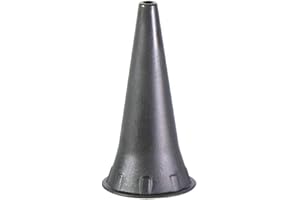 Luxamed Einweg Ohrtrichter Einmal Ohrtrichter Otoskop Aufsatz, grau, 2,5mm 1000 St lose