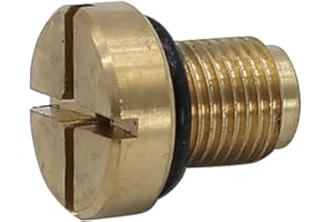 TAKPART Upgrade Coolant Expansion Tank Bleeder Screw Replacement for E46 E92 E90 E36 E39 Mini Cooper 17111712788