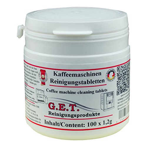 Reinigungstabletten 100 x 1,2g fr Kaffeevollautomaten und Espressomaschinen Reinigungstabletten 100 x 1,2g fr Kaffeevollautomaten und Espressomaschinen