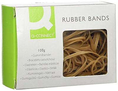 Q-Connect Q Connect assortis Bandes en caoutchouc, 100 g