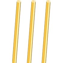 EXLECO Messingstäbe 3mm - 30 Stück Runde Metallstangen Für DIY Projekte