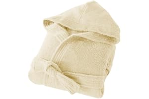 F4D Dressing Gown 100% Cotton 500 Gsm Shawl Bath Robes for Men,Soft Dressing Gown for Women UK,Towelling Robe for Men