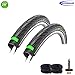Produktbild 2 x Schwalbe Energizer Plus Tour Decke + Reflex + Schlauch 40-622 (DV17 Dunlopventil)