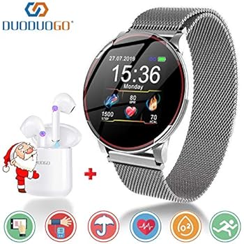 Smartwatch para Hombres Mujeres Niños,Reloj Inteligente ...