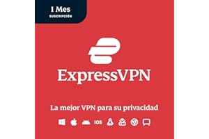 ExpressVPN, 1 mes, Compatible con todos los dispositivos, Código digital