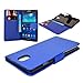 Produktbild Outstanding Value Samsung Note3 Marine-Blau-Schlag-Mappen PU Ledertasche mit zwei Kartensteckplätze für Samsung Note3