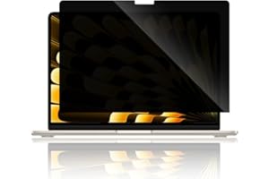 MASIBLOOM Screen Protector for MacBook Air 15.3" (2024/2023, M3/M2) A3114 A2941 High Definition Privacy Anti Scratch Dustproof Laptop Protective Cover Skin Accessories (privacy)