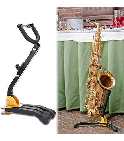 Support Téléphone Pour Saxophone Toyvian - Pince Réglable, Compatible Alto - Accessoire Musique Pour Partitions