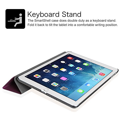 Fintie iPad Air 2 Hülle – Ultradünn Superleicht Smart Cover Schutzhülle Tasche Case mit Ständer und Auto Sleep / Wake Funktion für Apple iPad Air 2 (iPad 6 6th Generation), Lila - 9
