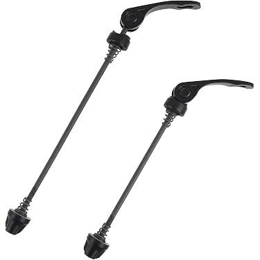 KLYNGTSK 1 Paire Brochette De Vélo, Essieu Brochette De Libération Rapide En Métal Serrages Et