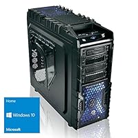 Kiebel Gamer-PC "Goliath" [184288] - Intel i7 7800X 6x3.5GHz | 16GB DDR4-2666 MHz | 256GB M.2 SSD + 1TB HDD | NVIDIA GeForce GTX 1070 8GB GDDR5 | DVD | Sound | LAN | 600W | Win10