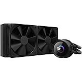 NZXT Kraken 240 - Dissipatore a liquido AIO per CPU 240mm - Display LCD quadrato personalizzabile da 1.54"" per immagini - Po