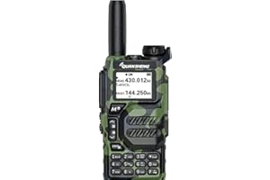 PUEKEO Quansheng Modèle de Camouflage UV - K5 Complet Portable Double Bande Radio bidirectionnelle (VHF/UHF) interphone FM 5W