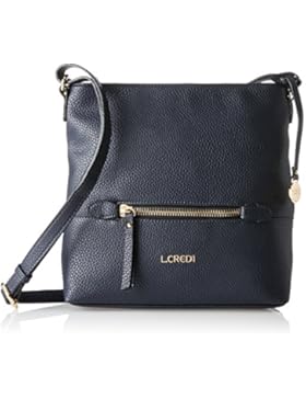 L.CREDI Damen Nina Umhängetasche, 7x26x25 cm
