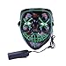 Produktbild Rowentauk Halloween LED Maske Party Cospaly Gesicht abgedeckt Kostüm Maske EL Draht Leuchten Maske für Festival Party
