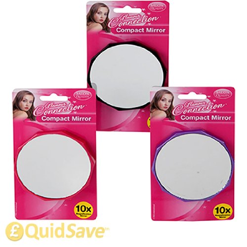 Magnifying Mirror 10x Magnification Close Eye Lense Make Up Cosmetic Suction Cup