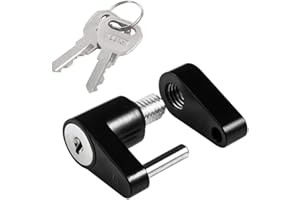 ZHUODINGSEN Verrouillage De La Barre De Remorquage, Verrouillage De L'Attelage De La Barre De Remorquage Cadenas De La Barre De Remorquage 1/4 Pouce Noyau De La Barre De Remorquage Suv Camions Remorques