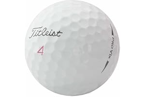 50 TITLEIST PRO V1X BALLES DE GOLF RÉCUPÉRATION / LAKE BALLS - QUALITÉ AAAA / AAA (PEARL / A GRADE)