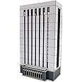 ATINGSHOKB N Scale Buildings 1:150 Train Railway Modern Tall Business Corporate Buildings Office House Assembled Architectural for Model Train Layout
