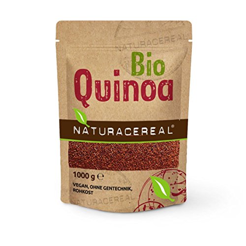 Preisvergleich Produktbild Quinoa rot BIO 1kg NATURACEREAL