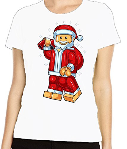 Preisvergleich Produktbild Renowned Ladies' Lego Santa white Medium
