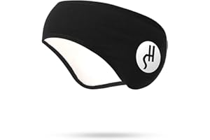 Balakaka Fascia per Capelli Invernale per lo Sport,Headband Sport Fascia Paraorecchie Riflessivo da Uomo e Donna,Termico Fascia Elastica per Jogging Corsa Escursionismo