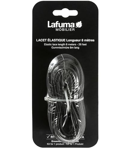 Lot De 4 Cordes élastiques De Remplacement Pour Chaise Relax Lafuma / Zéro Gravité - 2x2m Et 2x1.35m