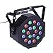 Produktbild Docooler Lichtorgel 18 W PAR LED DMX AC 90–240 V 18 LED RGB Kanal 1/2/3/4/5/6/7 DMX 512 Sound aktiviert automatische Ausführung für Disco DJ