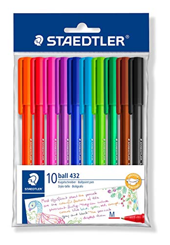 STAEDTLER 43235MPB10 - Bolígrafo, color surtido