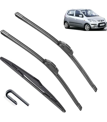 Balai Et Bras D'essuie-glace Arrière Pour Hyundai I10 (2008-2013) | Remplacement Direct, Caoutchouc Souple, Essuyage Silencieux, Résistant Au Froid/chaud