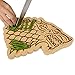 Produktbild Game of Thrones Hauses Stark Bambus Brett Stark sagen, dass Wolf Sigil Muster 10 x 7,5 geschnitten