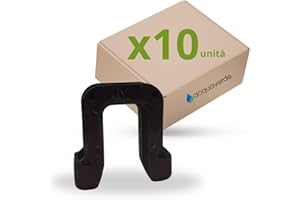 acquaverde | Set 10 Gommini di Ricambio per Scuotitore Vibrotek, Attrezzature Agricole, Ricambi Compatibili - Adatto per Raccolta Olive, Mandorle, Noci, Pistacchi, Frutta a Guscio