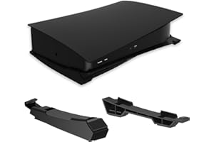 NexiGo PS5 Horizontaler Ständer, [Minimalistisches Design], PS5 Basisständer, Kompatibel mit Playstation 5 Disc & Digital Editions, Schwarz