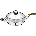 Zepter COOK ART Non-Stick Frying Pan with URA Technology (w/Lid) - High-Performance Pan Ø 28 cm, 3.8 L - Masterpiece Cookware Z-FP2838-LSC