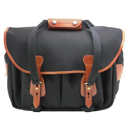 Billingham 225 Canvas Bag for Camera - Black/Tan
