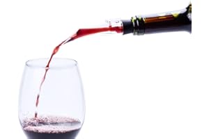 BEGOON Versatore aeratore per vino - Decanter per vino - Antigoccia - Venturi - Set di 2 - Regalo