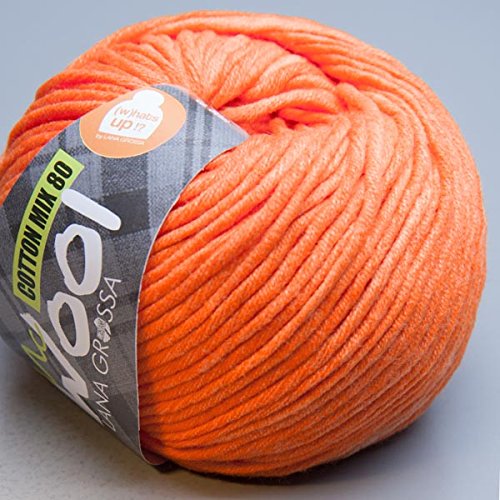 Lana Grossa McWool Cotton Mix 80 - 804 print / 50g Wolle
